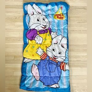 Max and ruby sleeping bag